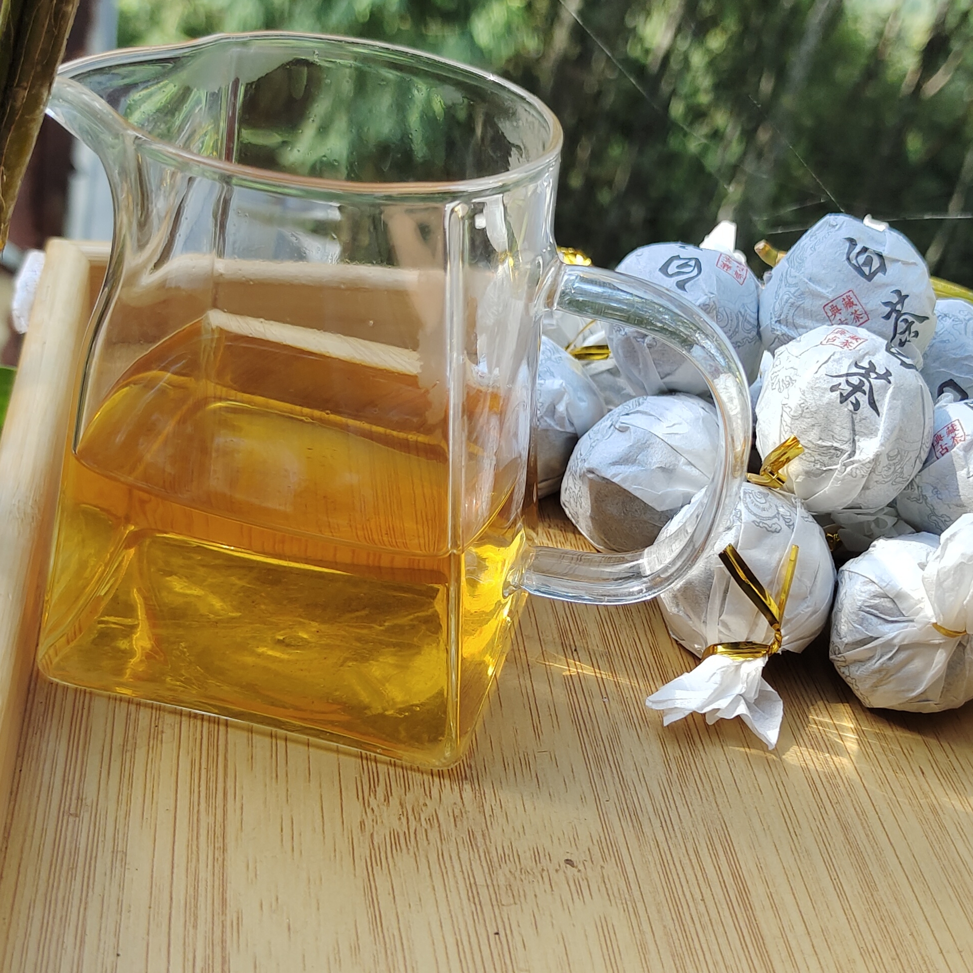 石茗源2025年野生古树白茶龙珠