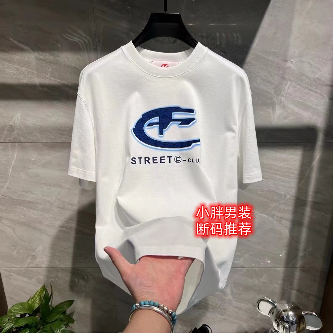 〔小胖推荐〕通用断码专属男士T恤直播专用