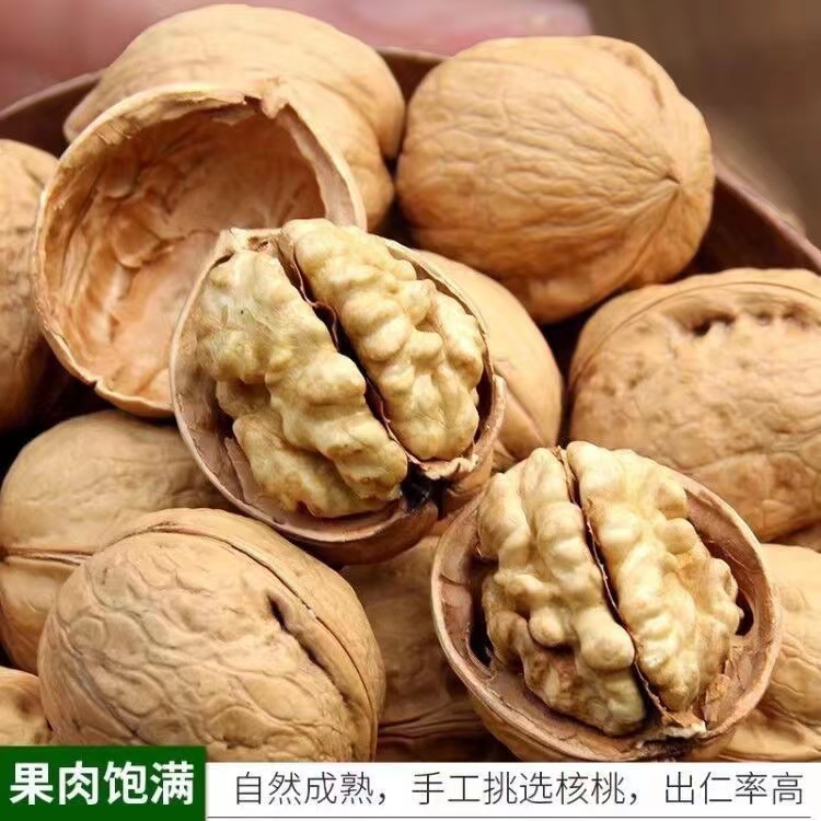 新鲜核桃薄壳孕妇儿童坚果零食送夹子新鲜蔬菜