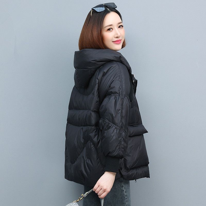 棉服女2023年冬季新款妈妈大码短款棉袄流行爆款冬装大码棉棉衣外