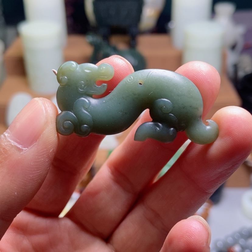 【闪购商品】和田玉（糖玉）颈饰未镶嵌大*以
