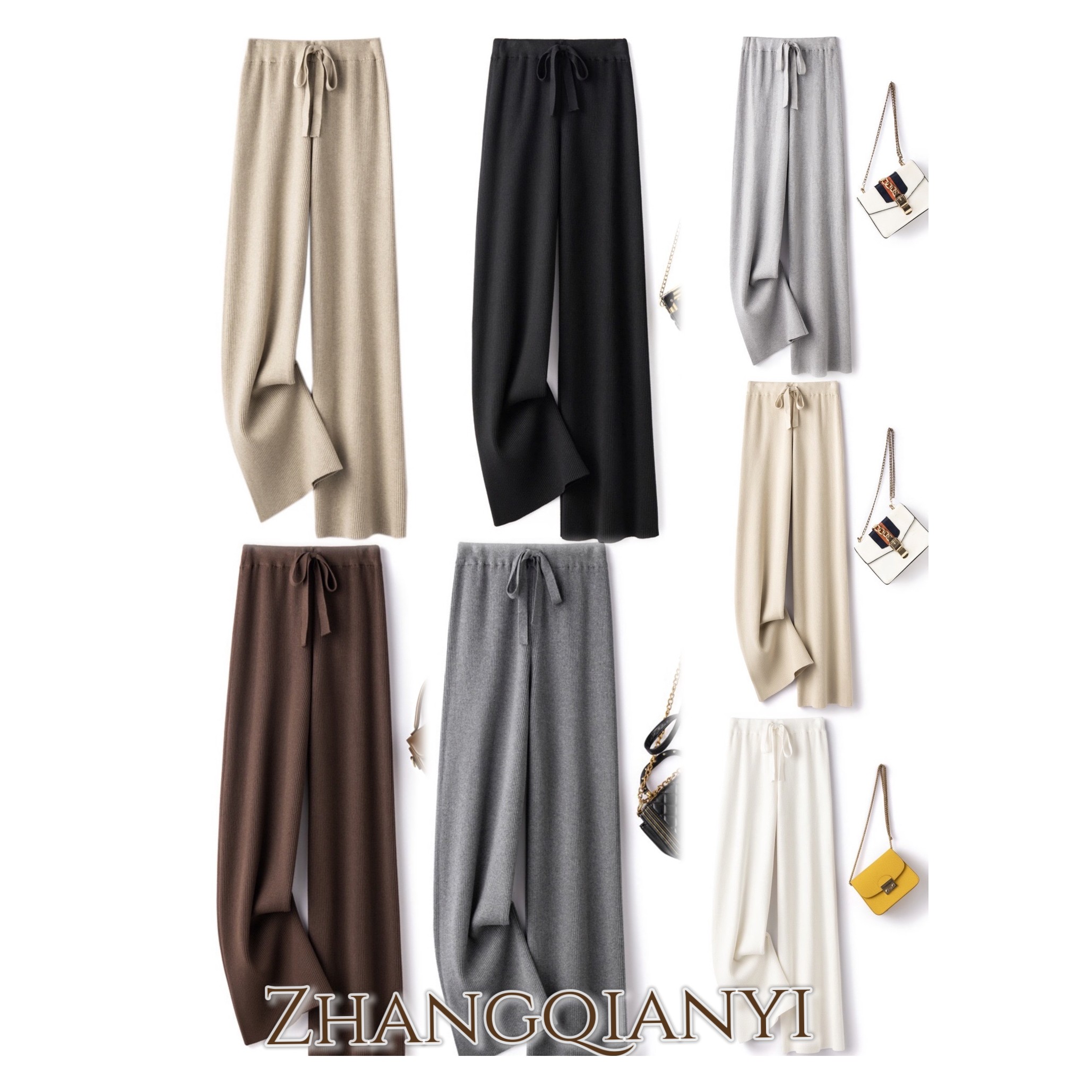 Qian Yi镇店之作！冬天只卖这一条裤子 羊毛裤