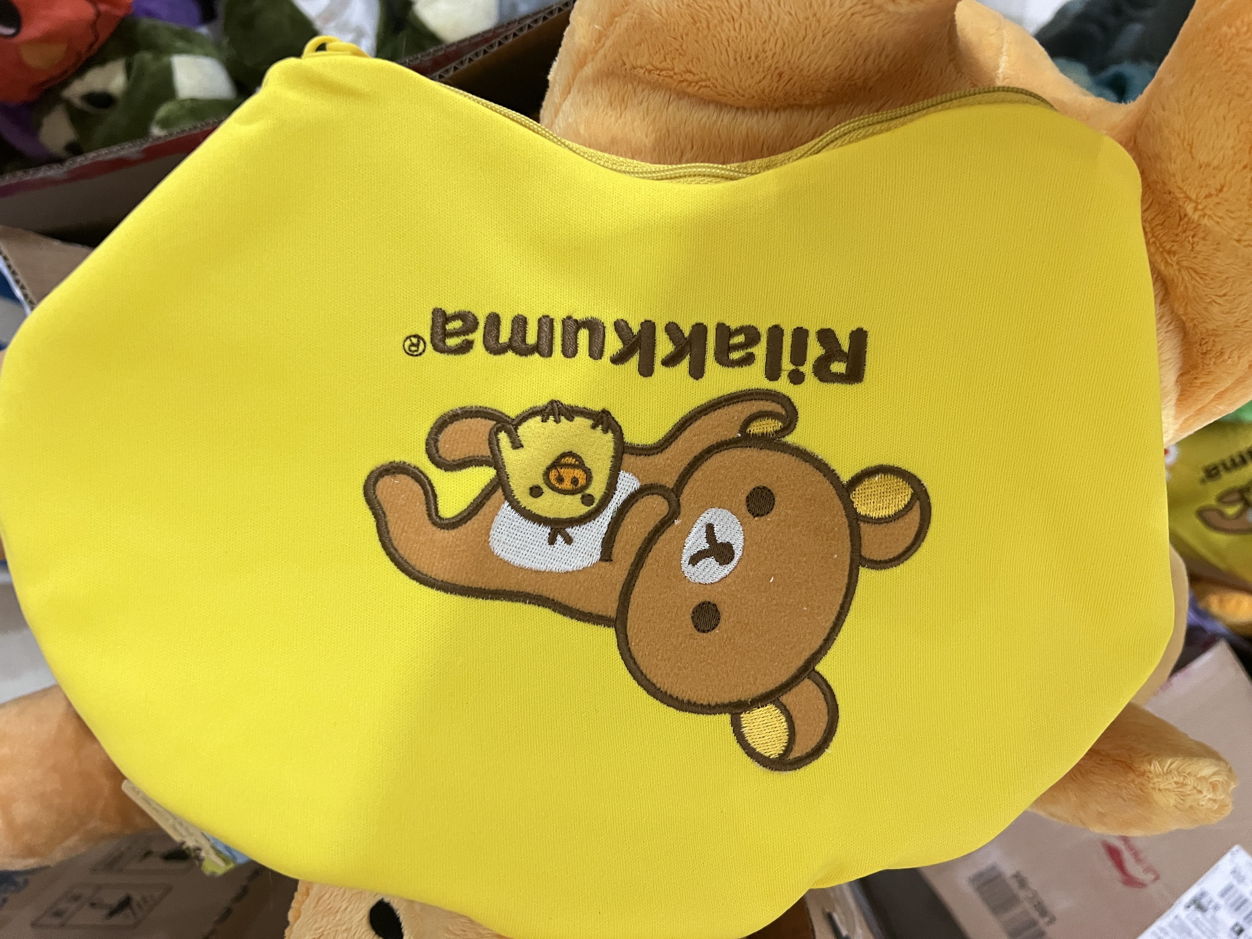 外贸版轻松熊化妆笔袋包