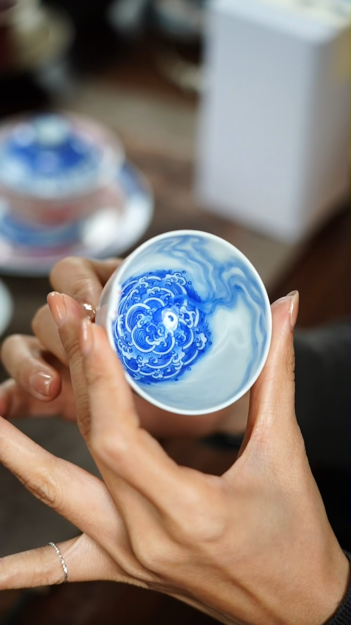 【闪购商品】詺兮清窑洛神赋洛川冰梅小杯