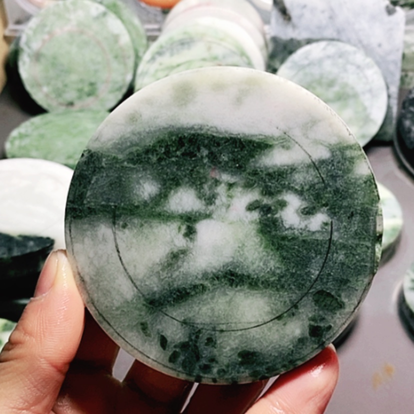 【闪购商品】独山玉珠宝半成品未镶嵌功**空手镯定制
