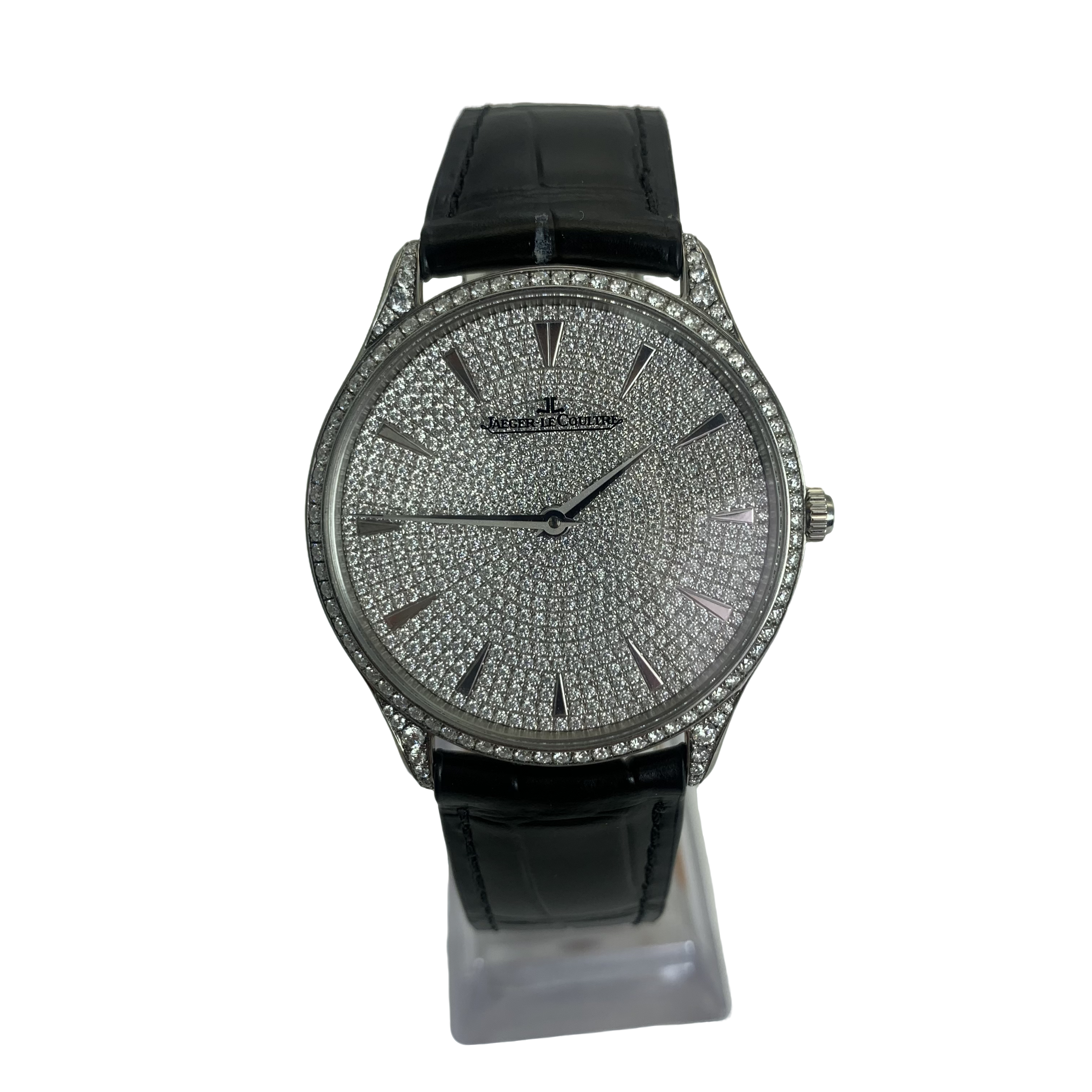 95新 Jaeger-LeCoultre/积家 大师 机械 后钻升级钻盘 40MM 