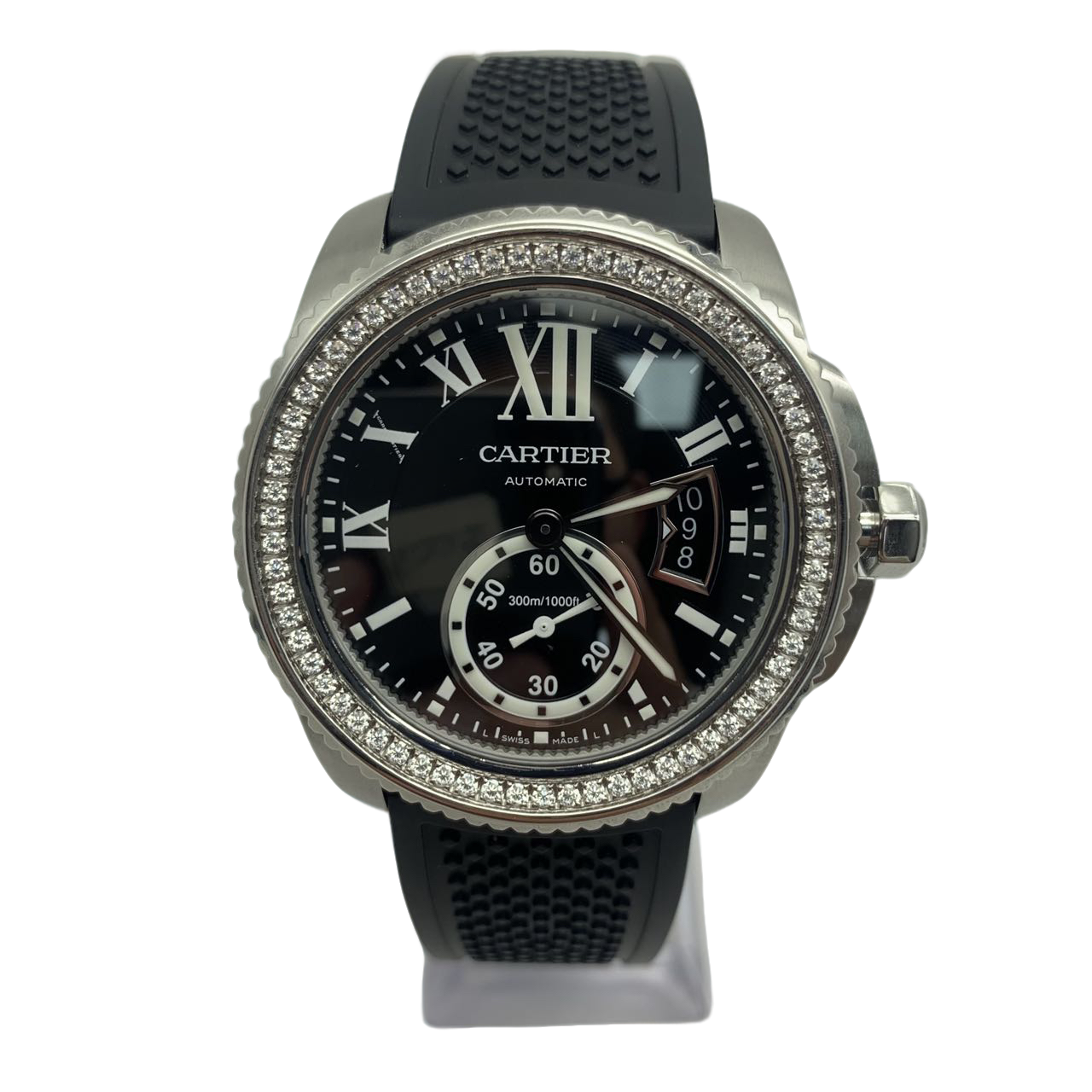 95新 Cartier/卡地亚 卡利博系列 机械 后钻 42MM
