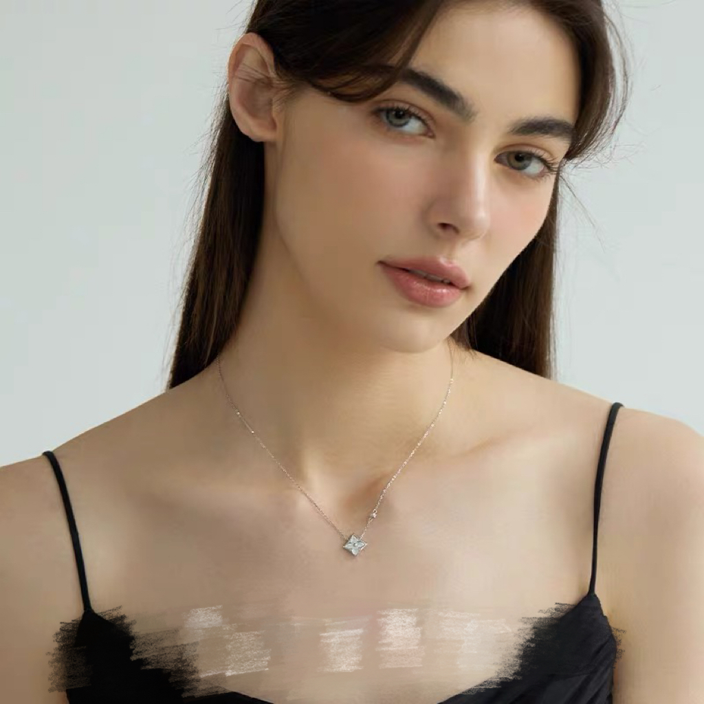 经典饰品 法国风流行款式手工气质复古长款设计师镶嵌