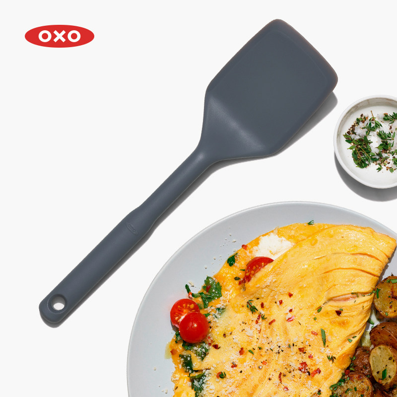 OXO/奥秀硅胶铲子不粘锅专用耐高温锅铲铲子长柄厨具家用炒菜铲子