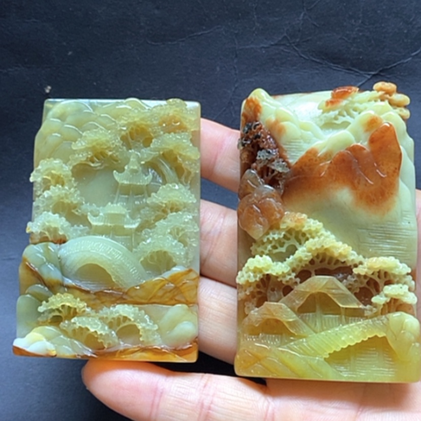 【闪购商品】岫玉挂件未镶嵌阳**岸