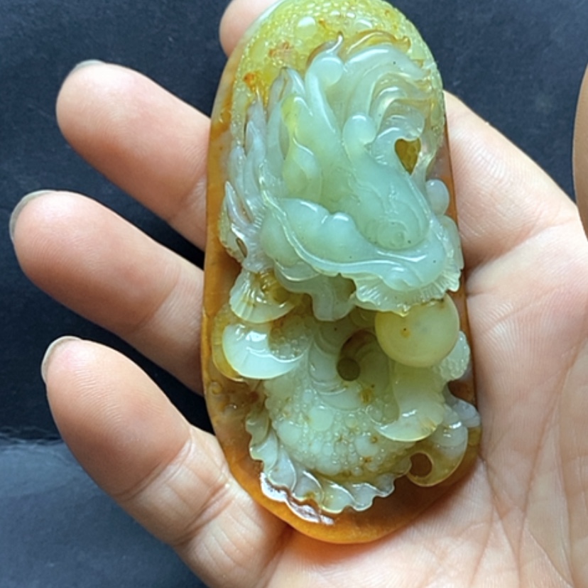 【闪购商品】岫玉手把件未镶嵌-***七