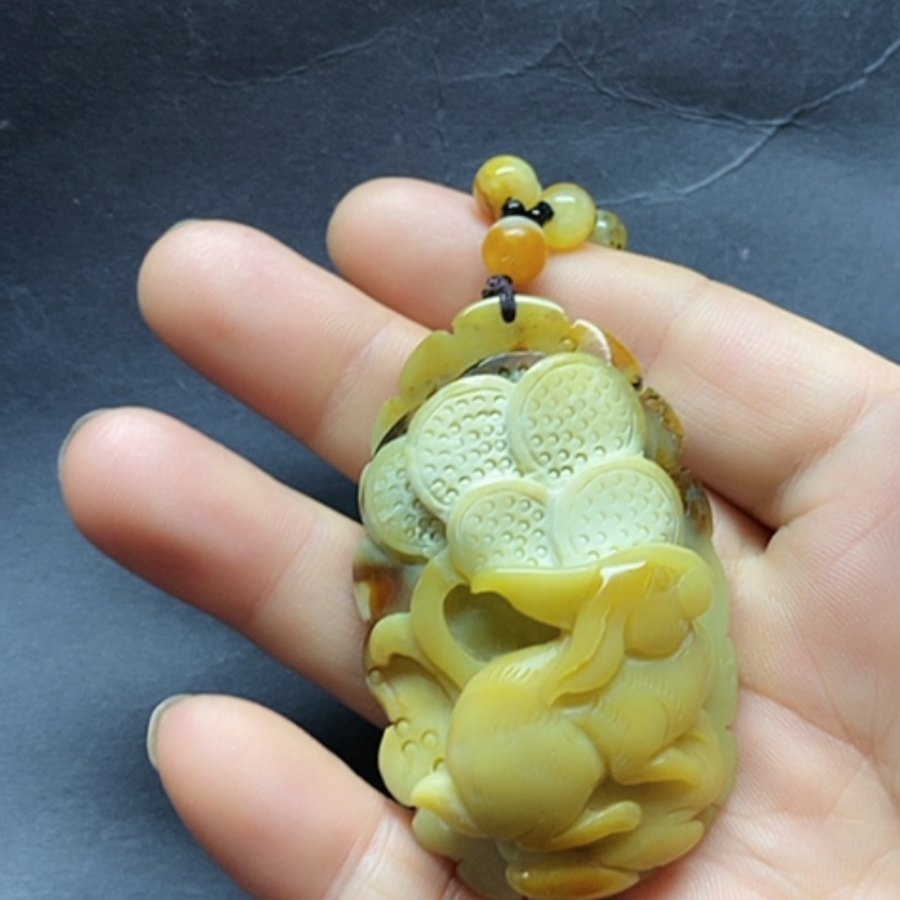 【闪购商品】岫玉挂件未镶嵌-***七