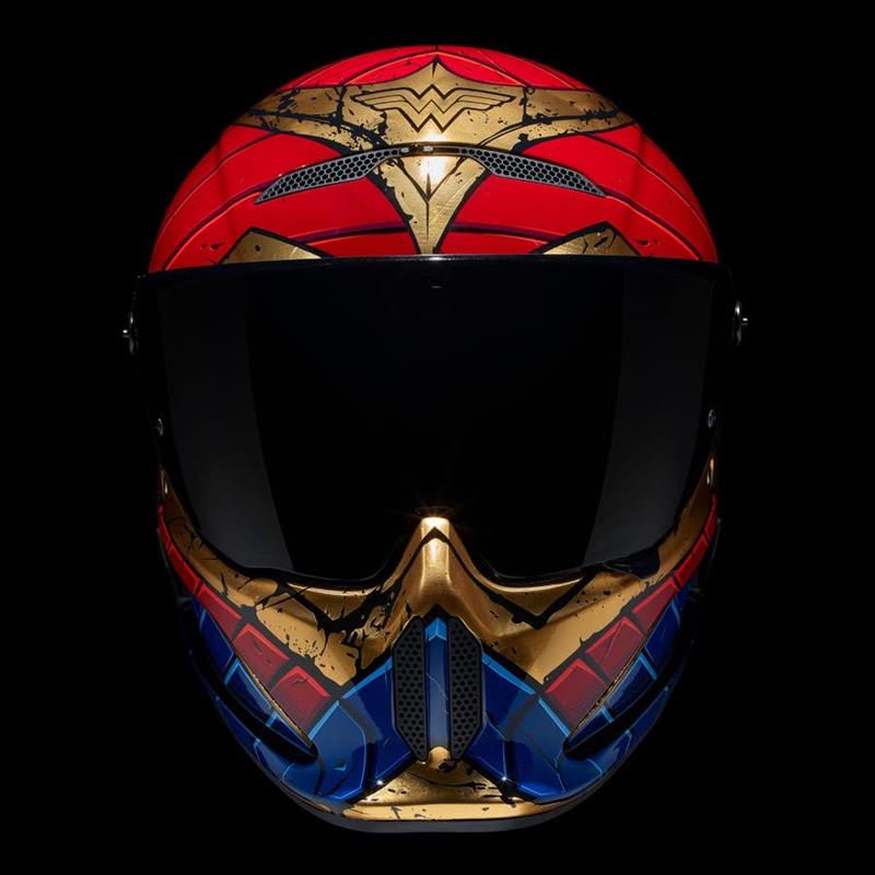 RUROC ATLAS4.0 CARBON WONDER WOMAN英国罗宁碳纤维头盔全盔复古