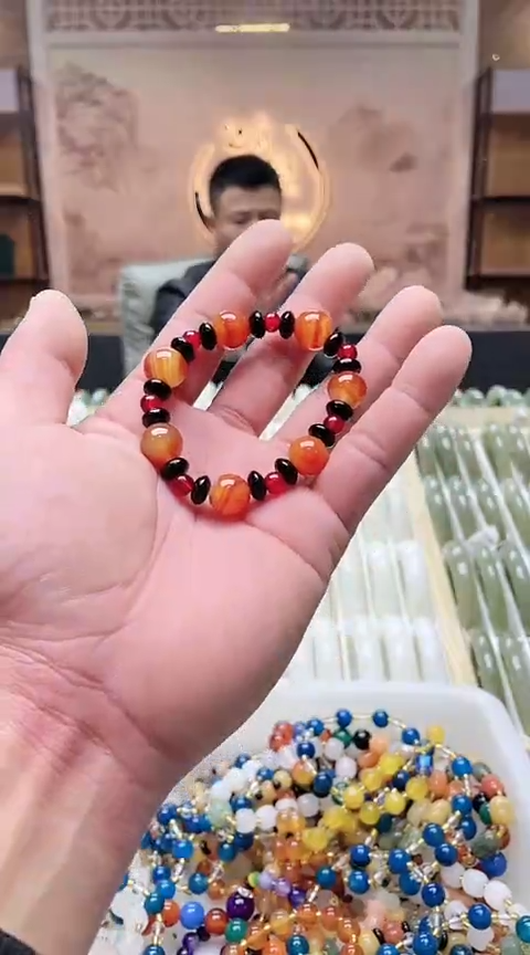 【闪购商品】玛瑙/玉髓手链未镶嵌玛瑙