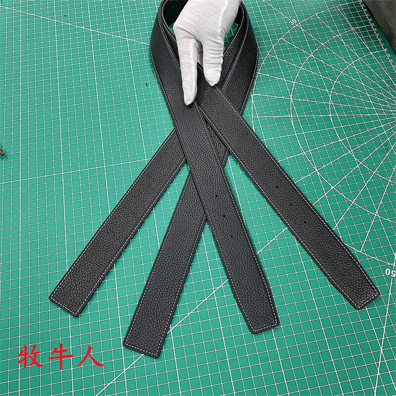 牧牛人双面头层牛皮带条真皮腰带男士皮带时尚百搭潮流休闲简约