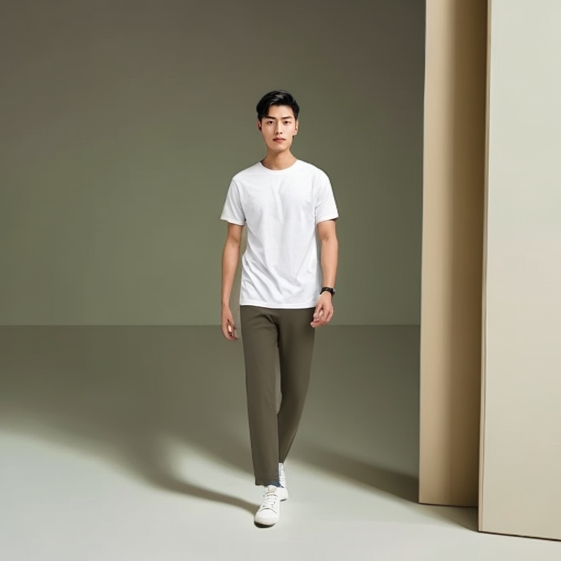 【透气亲肤棉弹】4971柯雷斯秋冬透气亲肤棉弹柔软舒适男款休闲裤