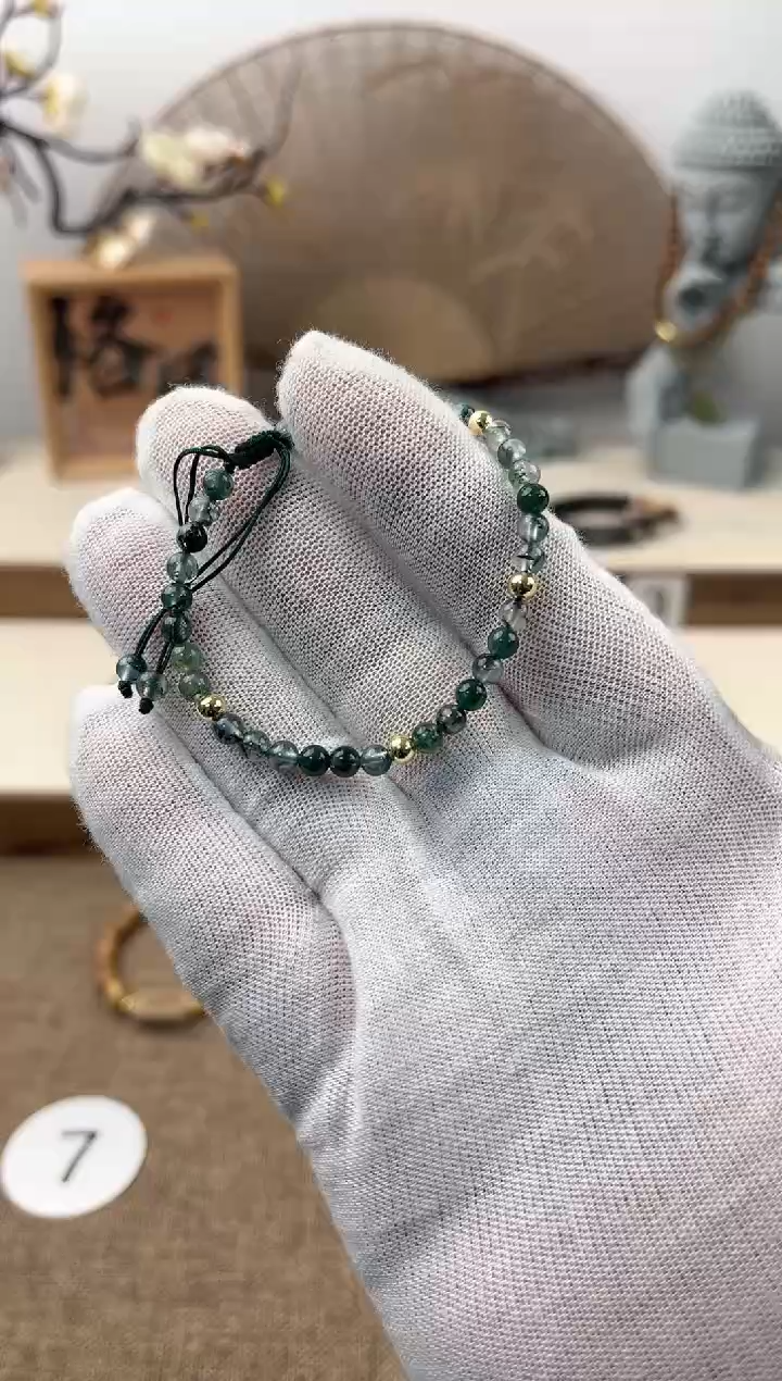 【闪购商品】水草玛瑙手编