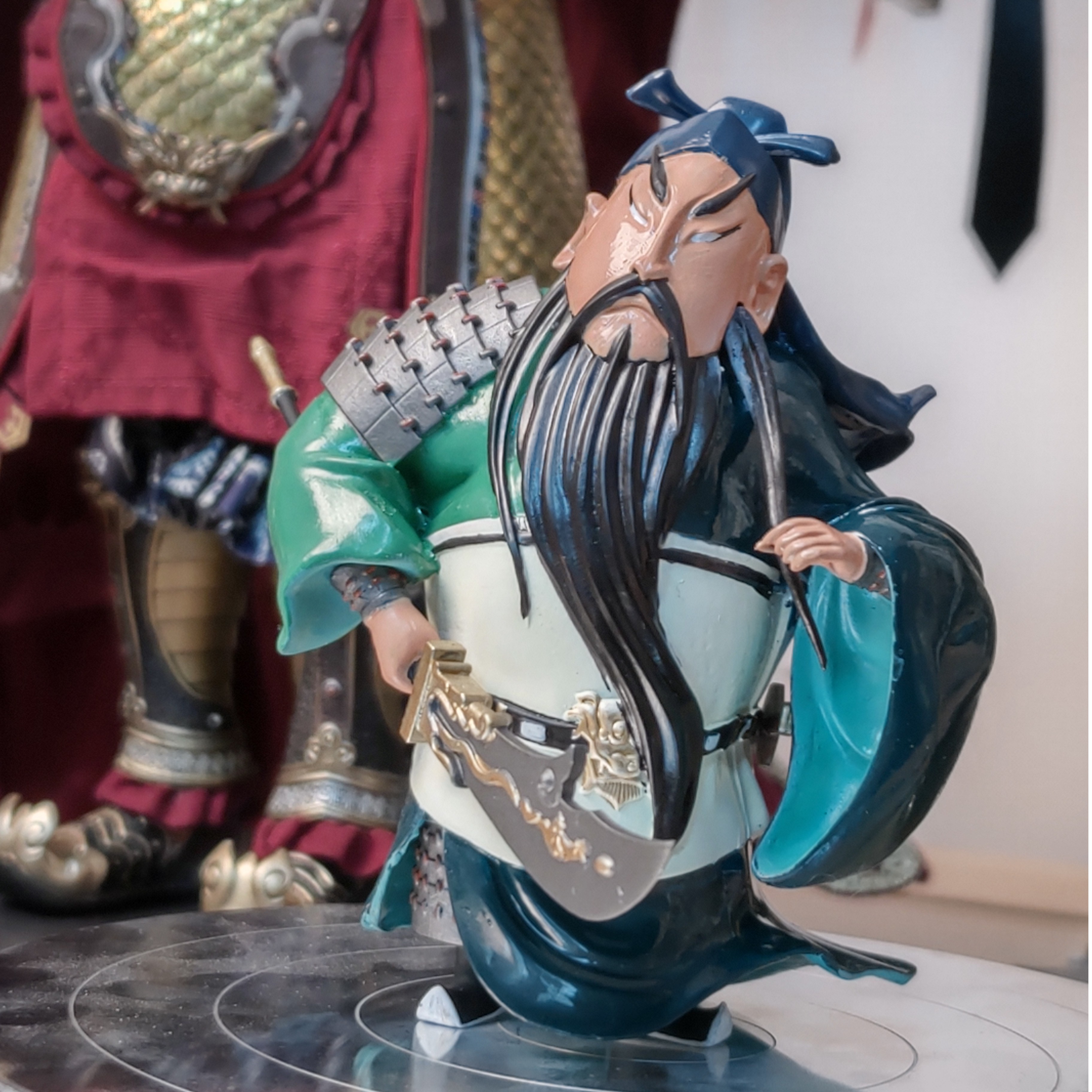 君明Q版关羽15天发货，已发货实物为准