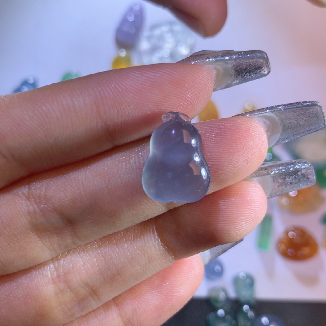 【闪购商品】翡翠葫芦未镶嵌柯*七