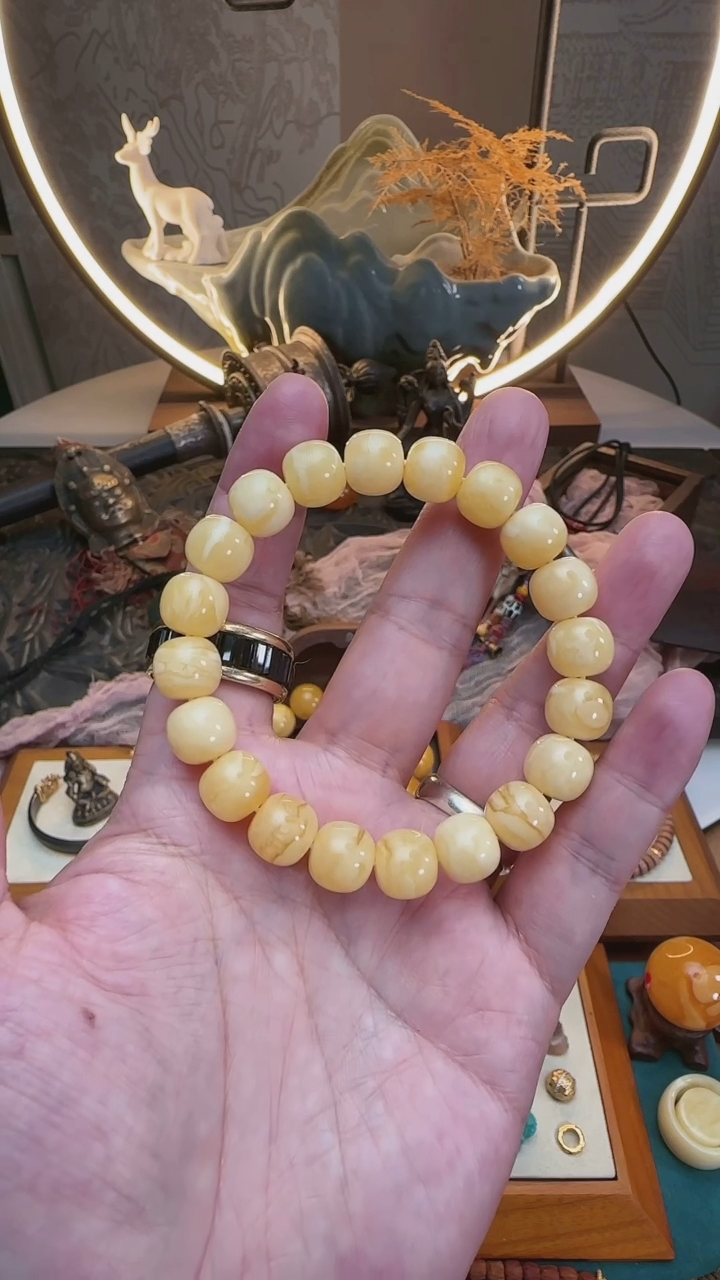 【闪购商品】琥珀珠宝奇石未镶嵌约11mm+（多样性发其一）