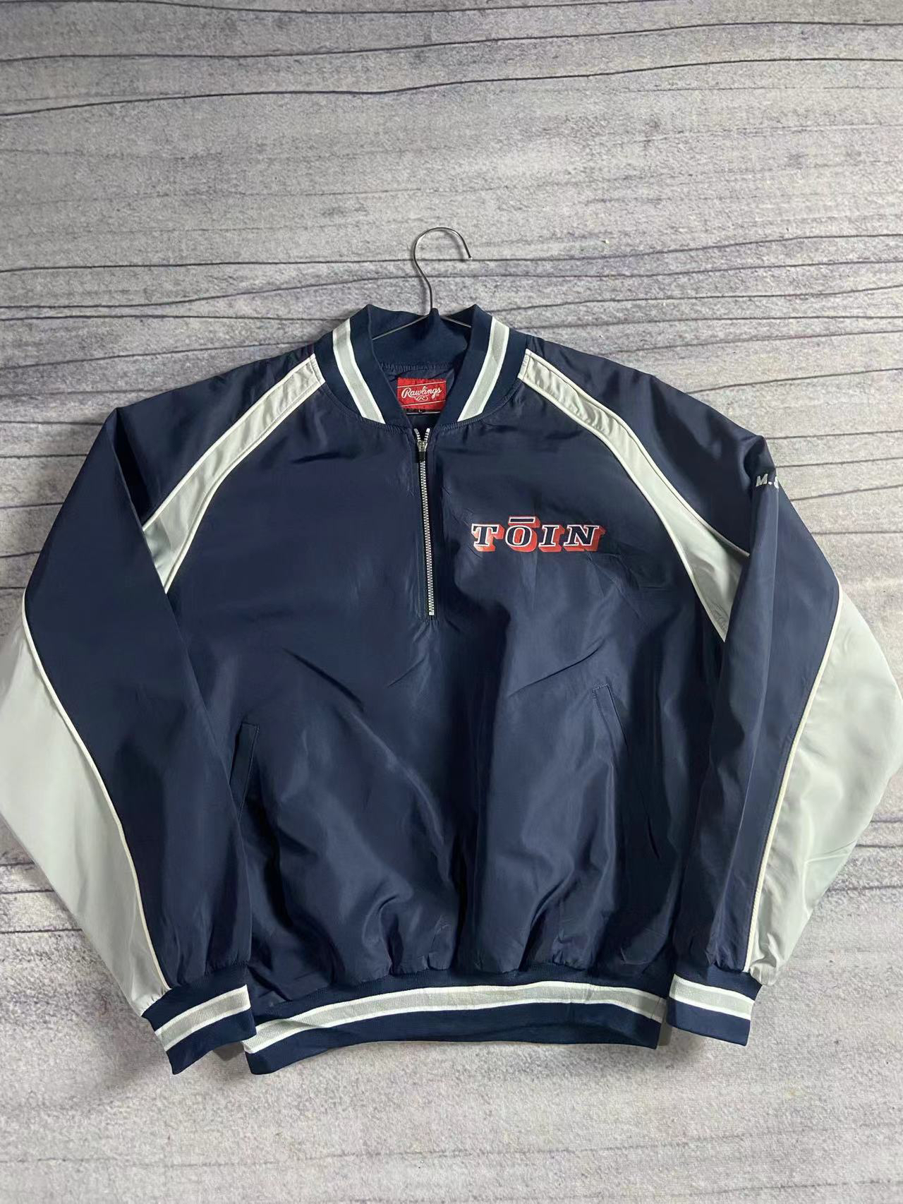 Vintage 古着欧美运动夹克外套 街头潮流复古冲锋衣 滑雪服 