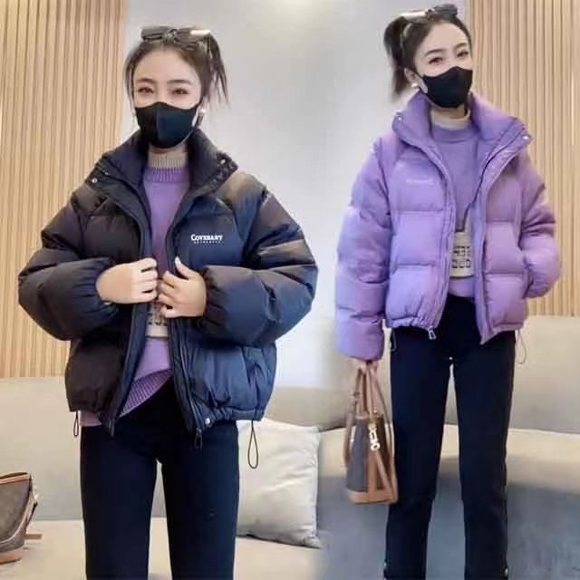 波司豋羽绒服服女短款2023新韩版小个子百搭面包服立领加厚保暖时