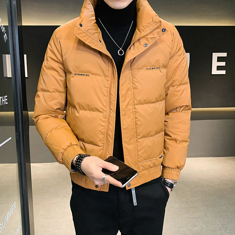 波司澄男士羽绒服短款痞帅冬季轻薄潮牌保暖2023年新款潮流修身纯