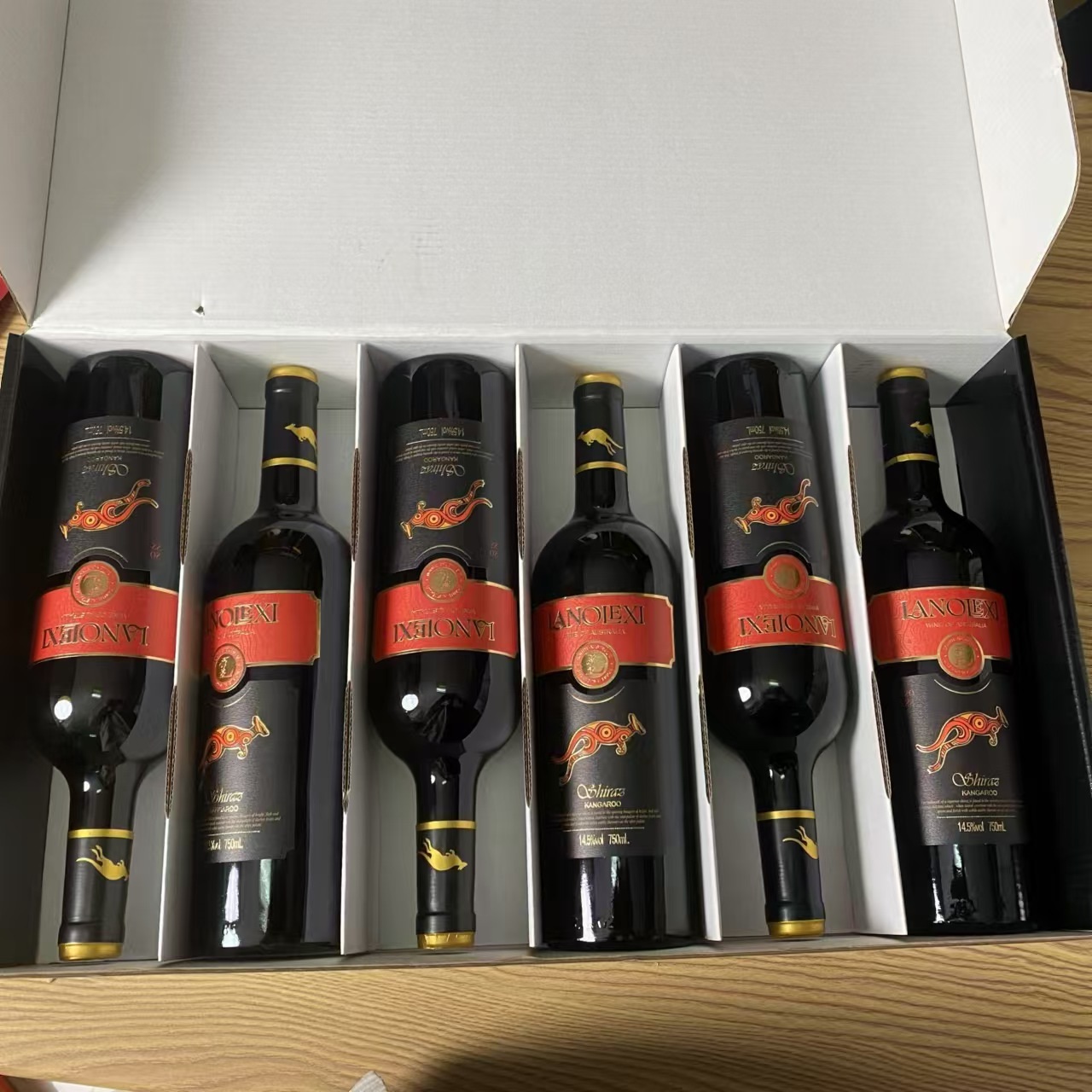 莱丁堡澳洲进口红酒新品体验装整箱装750ml*6