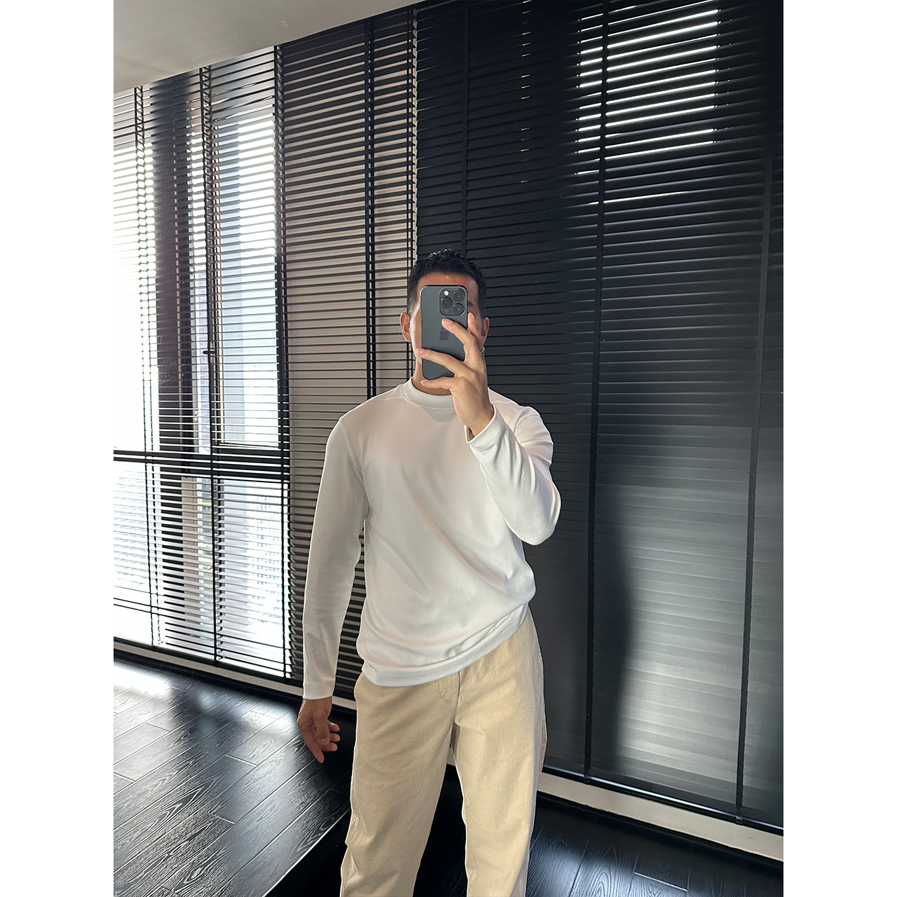 no 退 no 换 ⚠️# 前束肩净版长袖Ｔ恤衫百搭休闲时尚