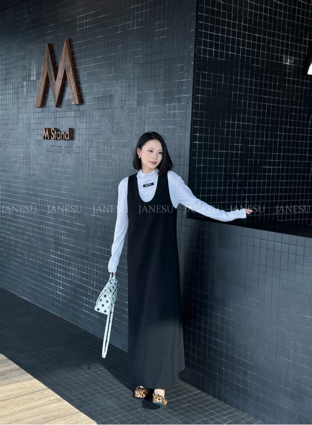 JOUOCOKO设计师品牌背心西装裙
