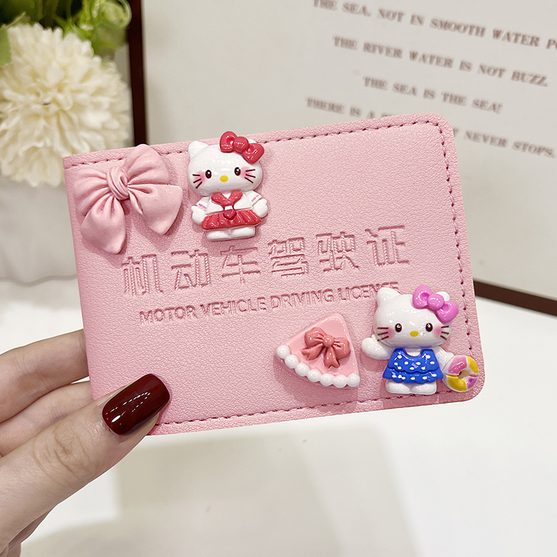 驾驶证保护套女生可爱卡通2023新款网红驾照本保护套行车本证皮套