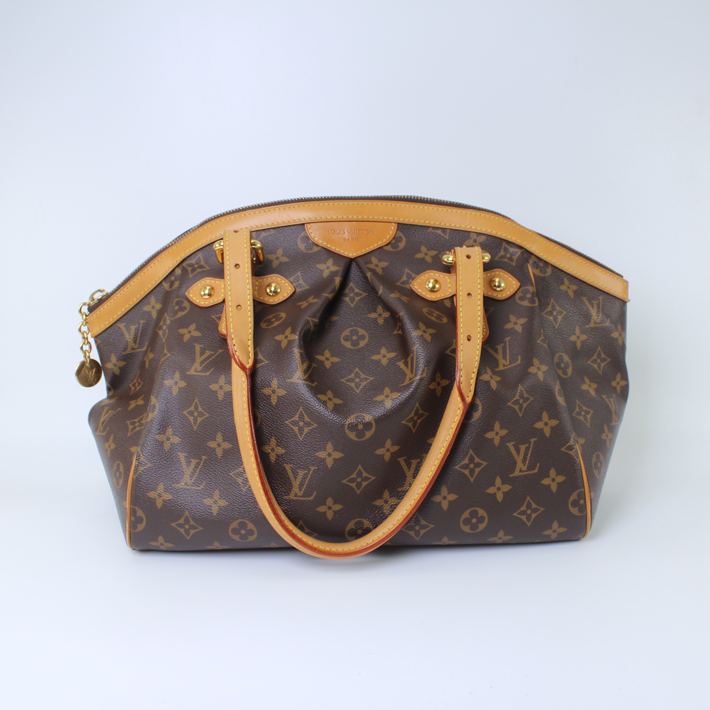 95新 LouisVuitton/路易威登 老花大号饺子包手提单肩包SP4180