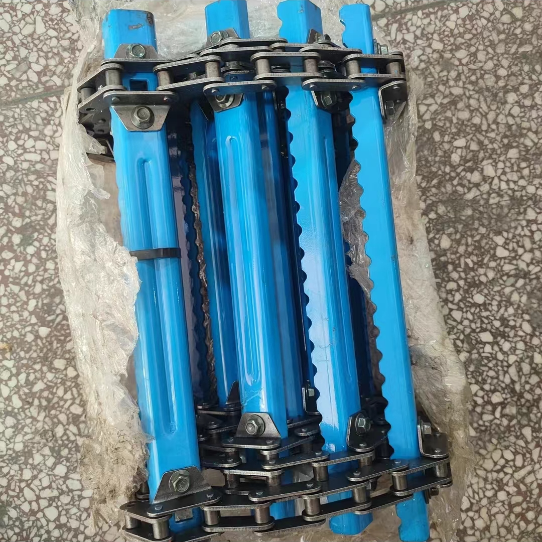 雷沃收割机配件RG50/60/70输送槽链爬总成征和链条 加厚爬杆
