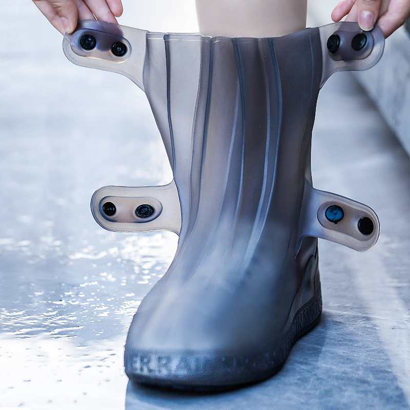 鞋套外穿秋冬防水男款雨天防雨鞋套防滑耐磨硅胶水鞋儿童脚套雨靴