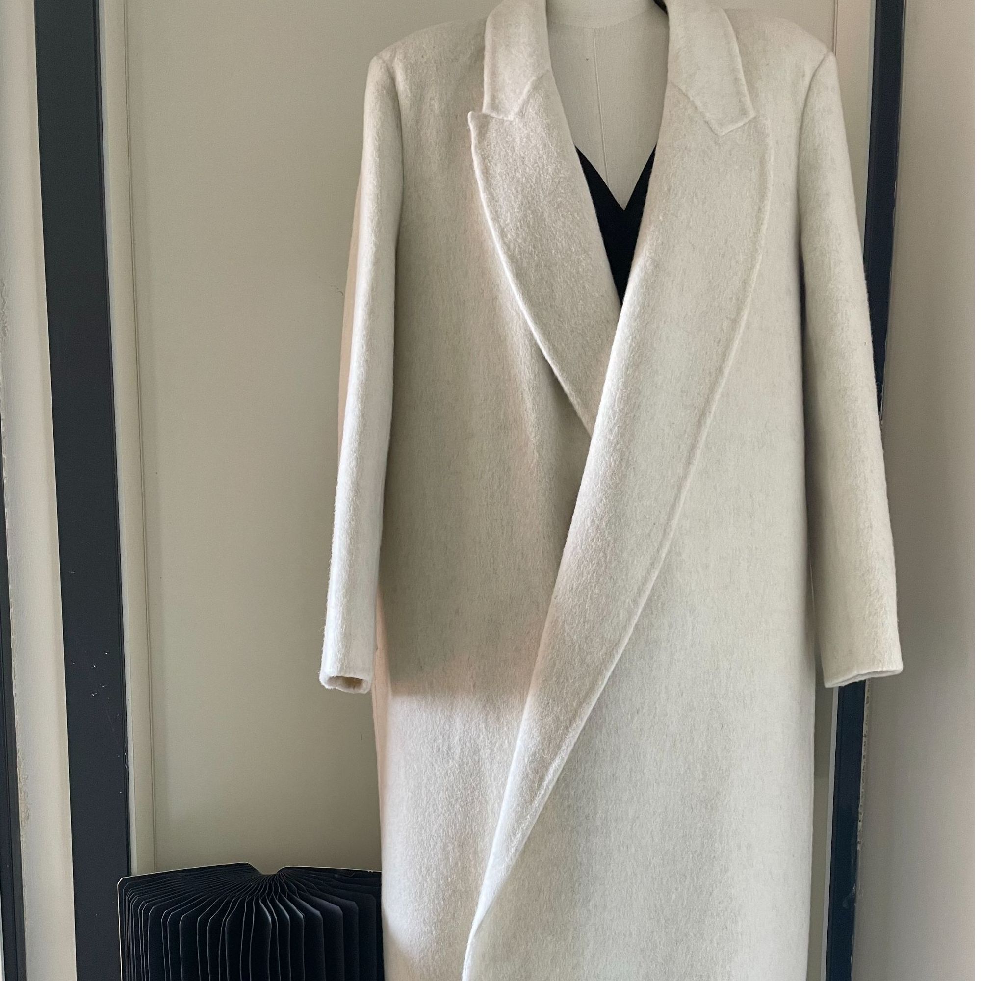 冬款时尚气质显瘦小众款长款双面大衣