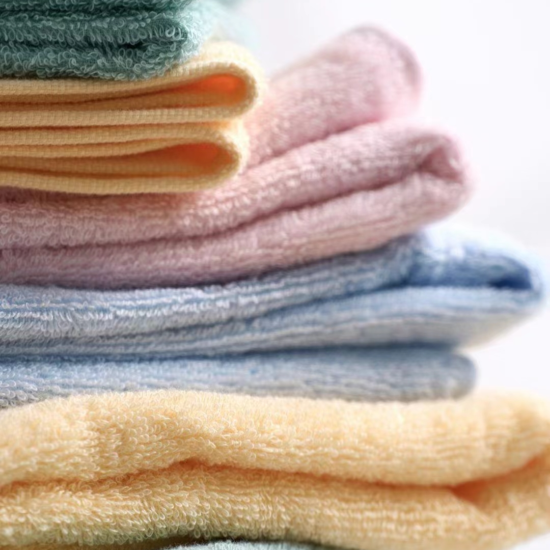 宽画毛巾婴儿棉AB版舒适吸水 随机四条送一条