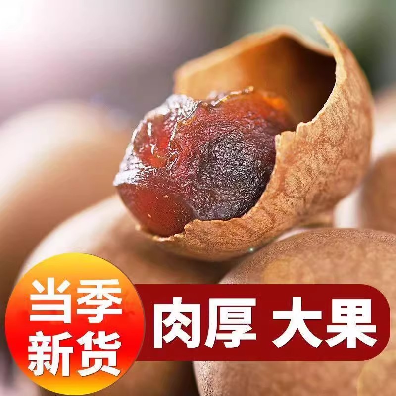 新货龙眼大桂圆干广西特产农家龙眼叶菜干货桂圆肉泡水100g包邮