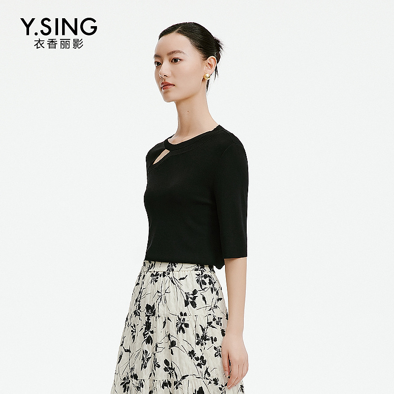 【小余专属】衣香丽影新款毛针织衫YMS22307119