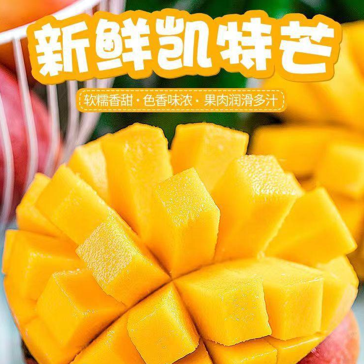 攀枝花凯特芒买五斤送五斤带箱10斤500g+坏果包赔