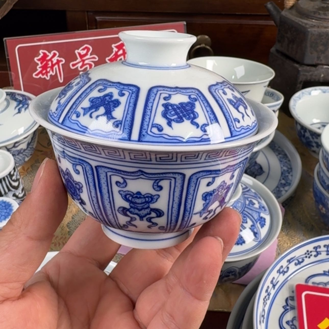 【闪购商品】瓷杯全手工全手绘茶器