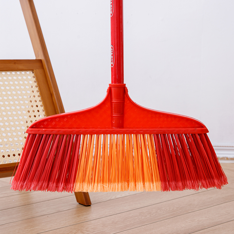 厂家直销扫把开丝耐用加厚加密硬毛木杆扫水酒店厨房车间教室扫帚