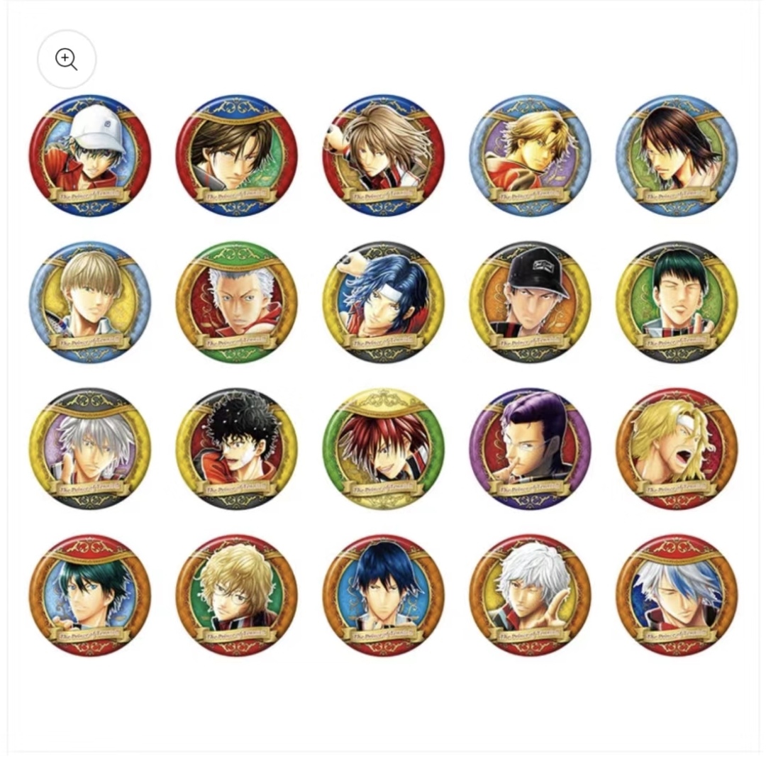 JS25周年网球王子原画吧唧【盲盒代拆】