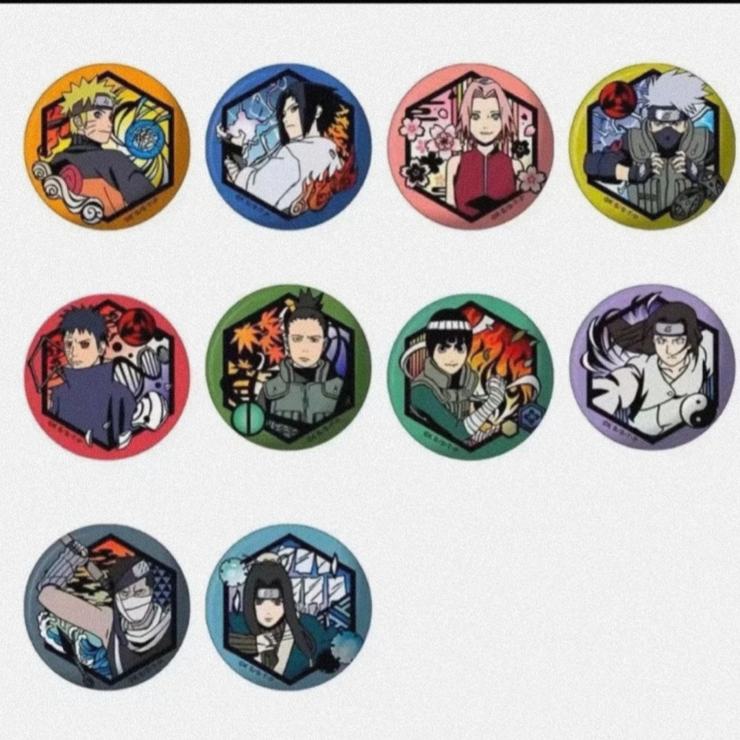 火影忍者和纸切绘吧唧【盲盒代拆】