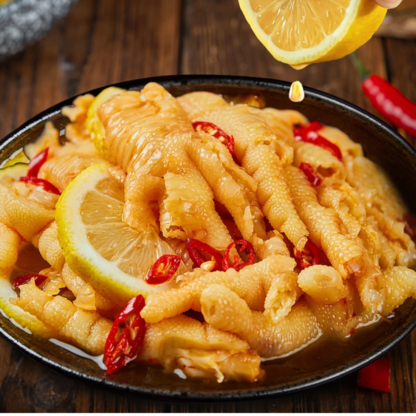 酸辣去骨鸡爪网红酸辣鸡爪酸爽解腻解馋过瘾食用无骨鸡爪冷冻发货