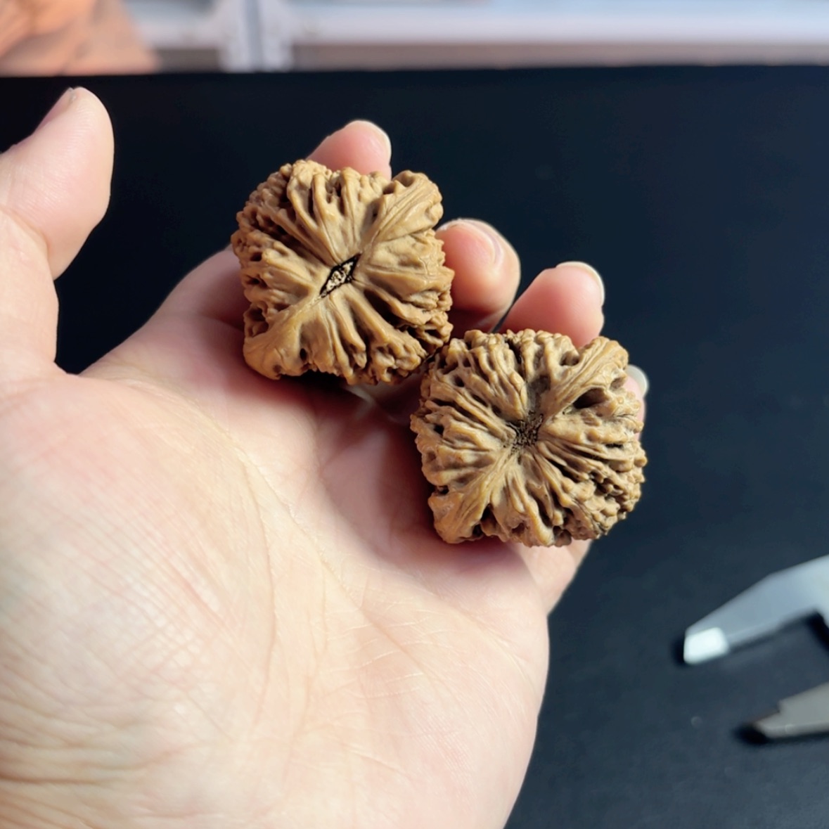 【闪购商品】文玩核桃吊坠乌*拍4