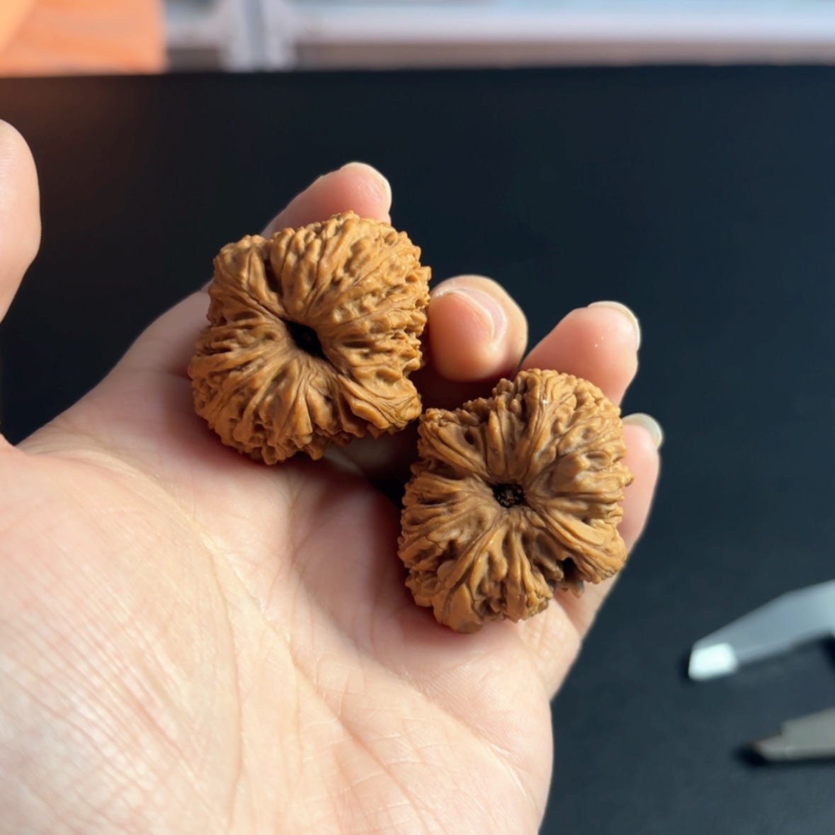 【闪购商品】文玩核桃吊坠终***鱼拍6