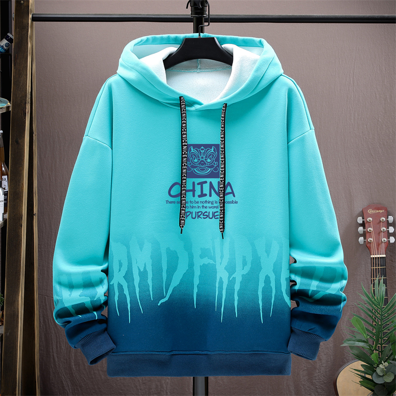 青少年薄款韩版上衣学生休闲运动百搭春秋季春季连帽ins卫衣