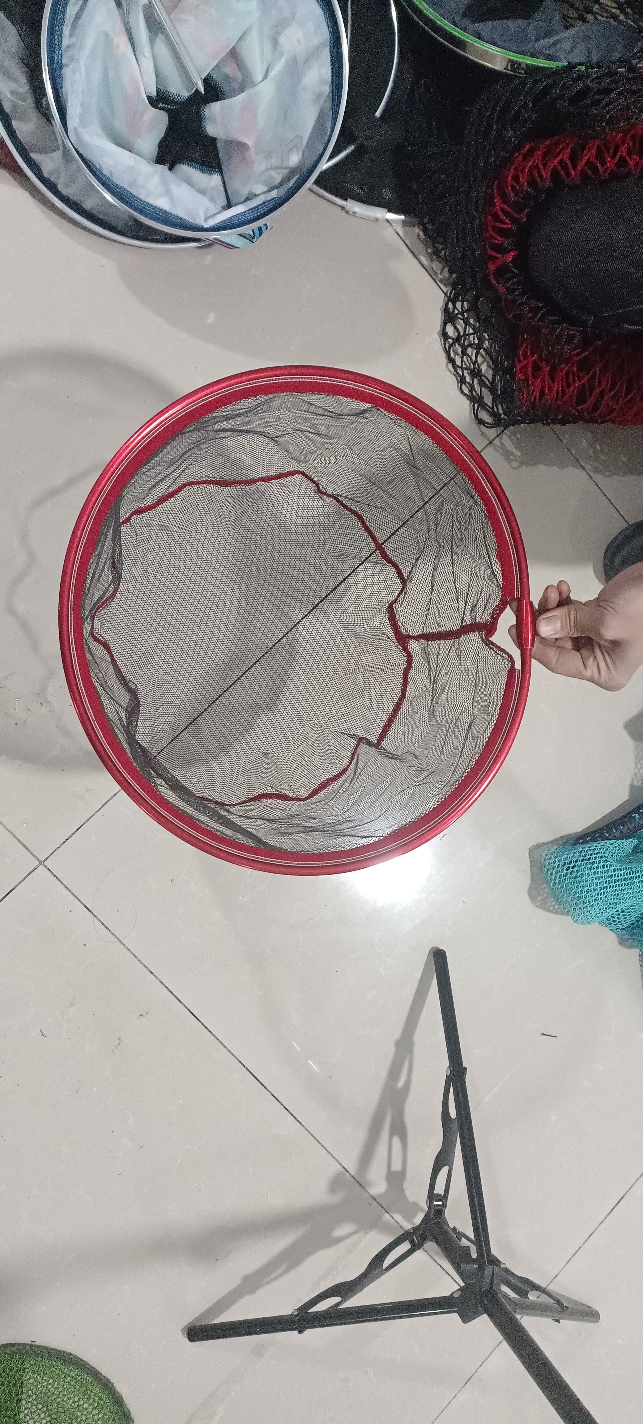 抄网头网兜鱼网捞鱼