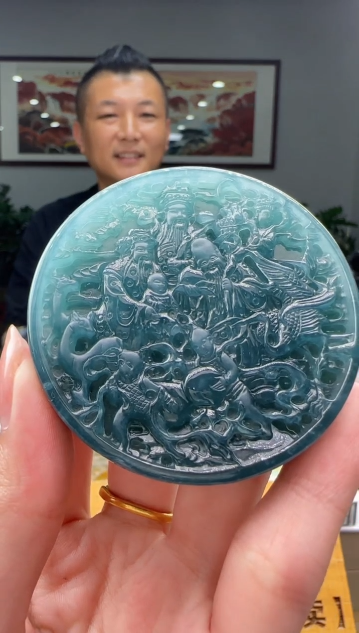 【闪购商品】翡翠颈饰未镶嵌CC@@GC40729H101