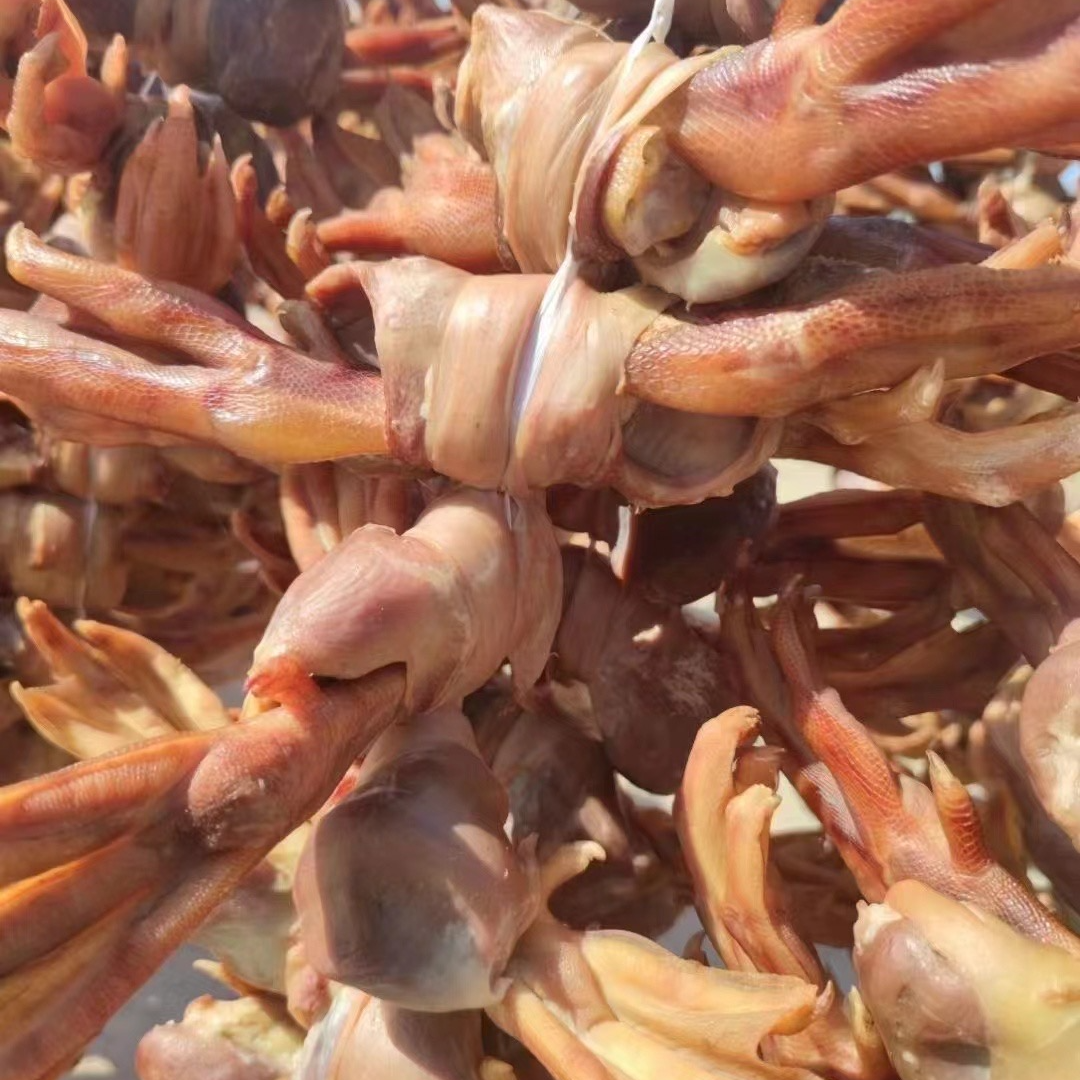 安徽六安农家鹅肫爪地道农家味3-6斤左右